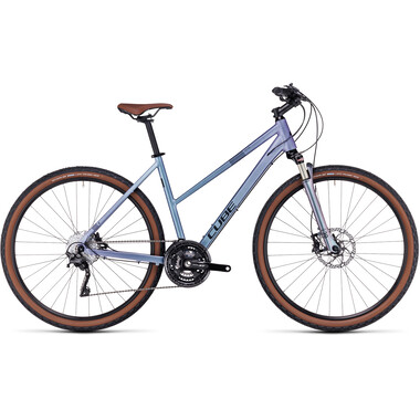 Bicicleta todocamino CUBE NATURE SLX TRAPEZ Azul 2023 0